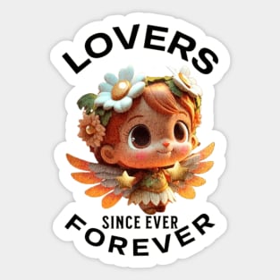 LOVERS FOREVER SINCE EVER Sticker